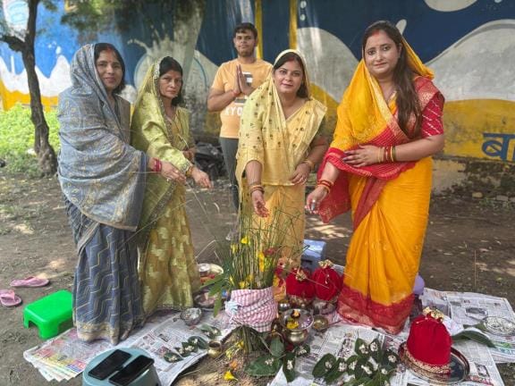 Mothers keep Halashti fast for the welfare of their children