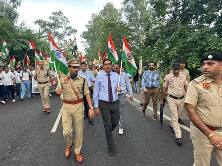 The aim of the Tiranga Yatra is to awaken the feeling of patriotism