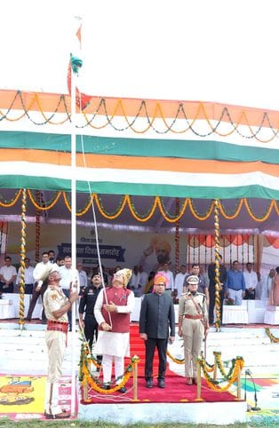 Independence Day was celebrated with great enthusiasm in the district