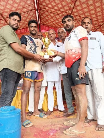 Alwar team was the winner in Kabaddi and Gurugram team was the winner in Volleyball