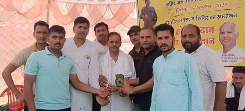 90 units of blood donated in village Jadwa