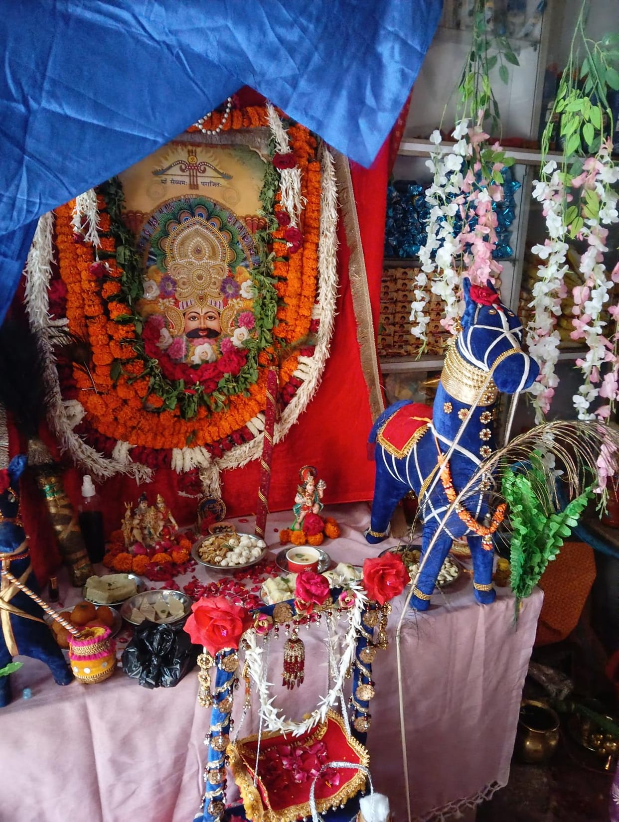 Kanha was born late at night... the atmosphere resonated with the sound of conch shells