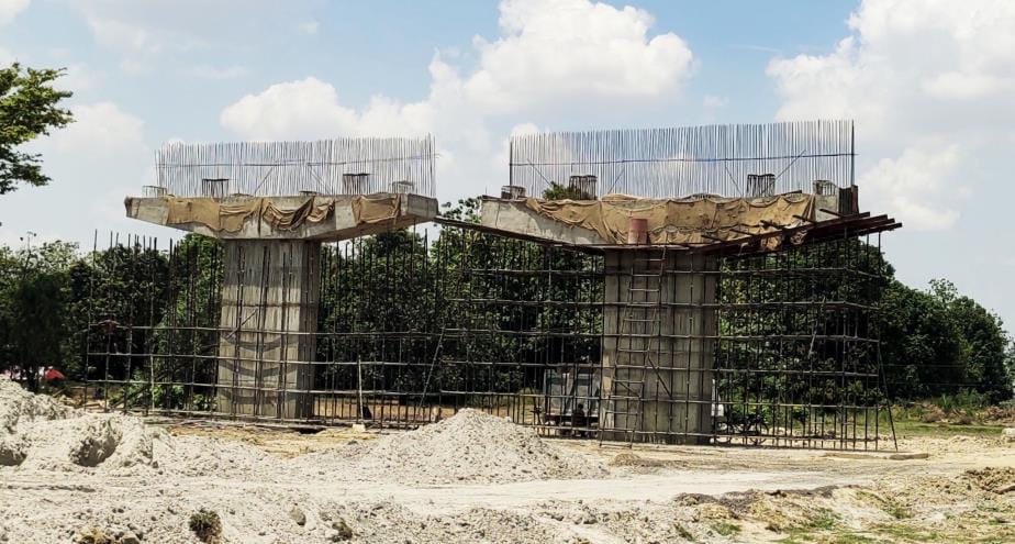 Siddharthnagar News: Overbridge is taking shape, bypass will speed up development