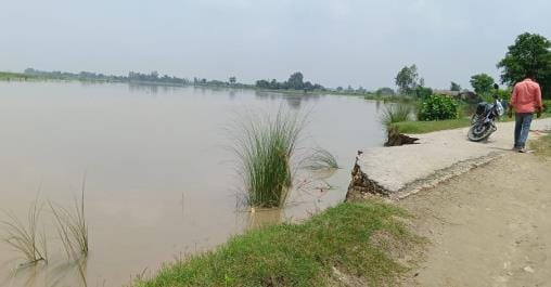 Saryu rising at the speed of 6 mm per hour, danger to coastal villages