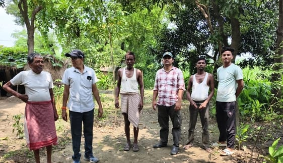 A tigress killed three animals in one night, panic spread