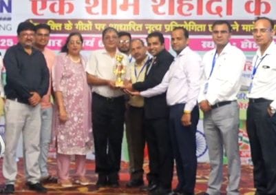 Bharat Vidya Mandir School stood first in the junior category
