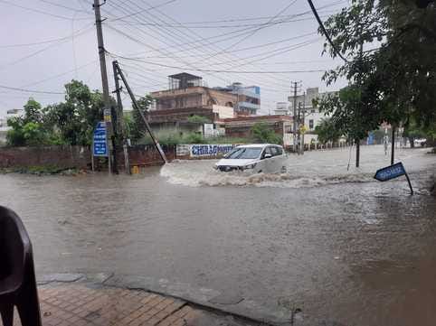 64 mm rain in two hours increased the trouble
