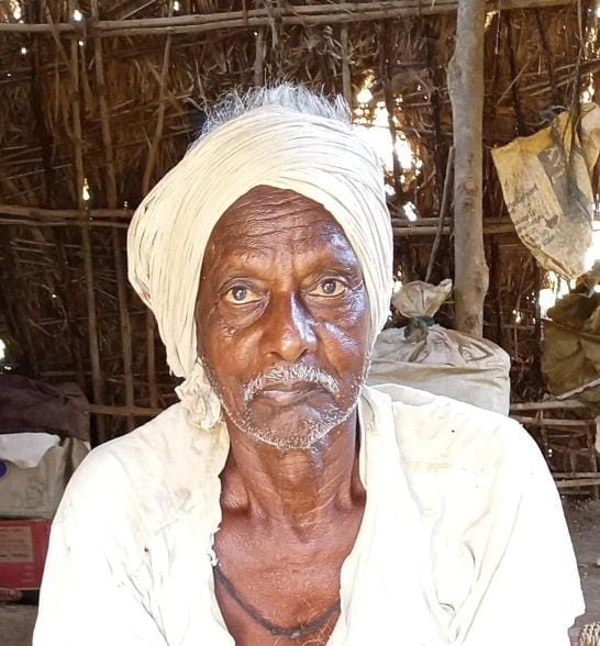 The body of a missing old man was found in a sugarcane field