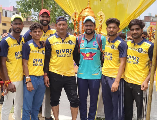 Riyaz defeated Power Hitter Club by six wickets