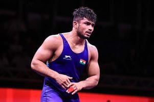 After Asia, Amit left for Bulgaria to win gold in World Wrestling Championship