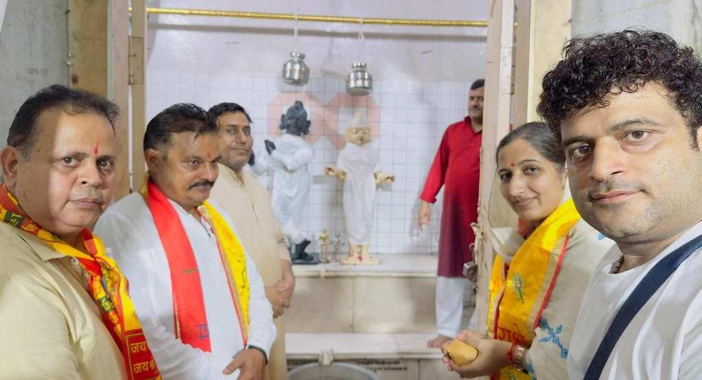 Sri Krishna Janmashtami celebrated in the ancient Murli Manohar temple