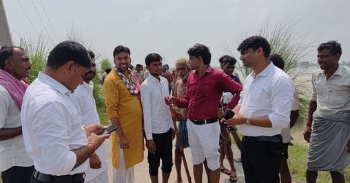 kasganj news flood