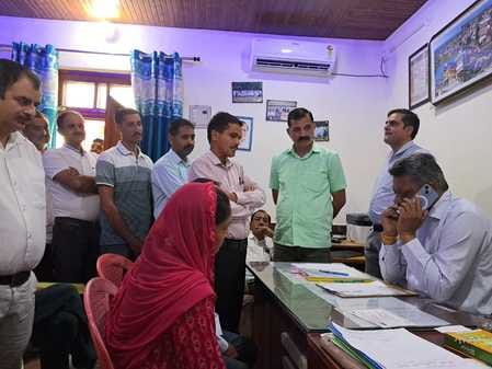 MLA listened to public problems in Jahu