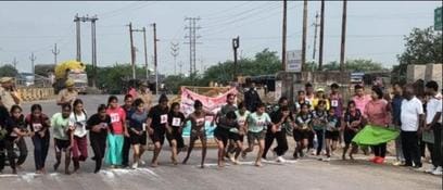 Bhola and Manorama got first place in cross country race