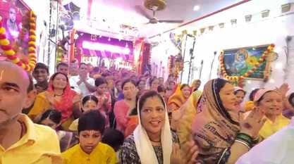 As soon as Shri Krishna was born, women sang Sohar