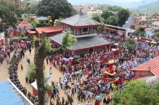 Siddharthnagar News: Bhagwati Yatra taken out in Palpa to commemorate the defeat of the British