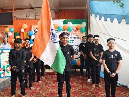 Celebrated Independence Day, patriotic songs echoed