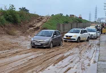 Rain water entered temples, markets and houses