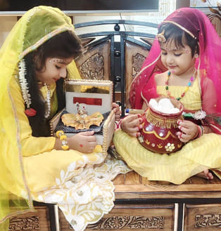 As soon as Kanha was born, there was happiness and cheers.