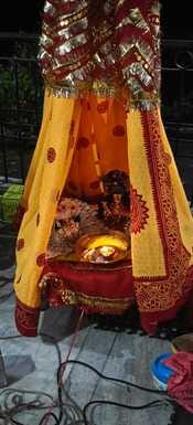 Temples echoed with the slogan of elephant, horse, palanquin, Jai Kanhaiya Lal...