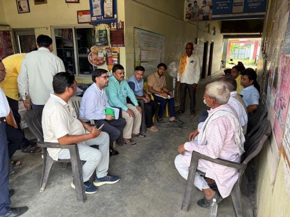 The central team inspected the use and purchase of fertilizers