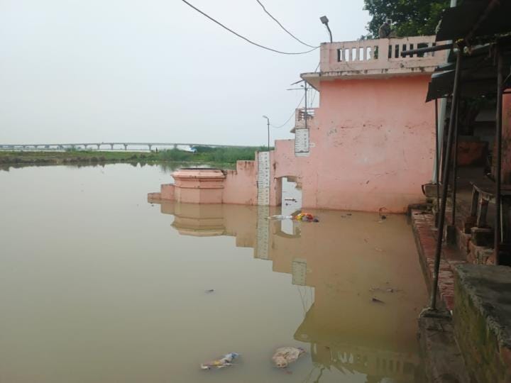 Saryu again started scaring in Barhaj, water level is increasing by 5 cm every day