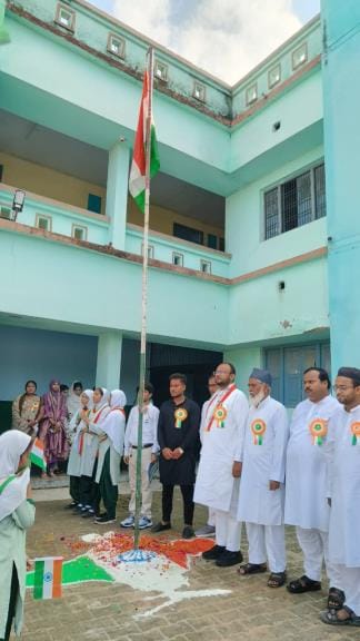 Independence Day celebrated in MN Public School Sonaura Gausi