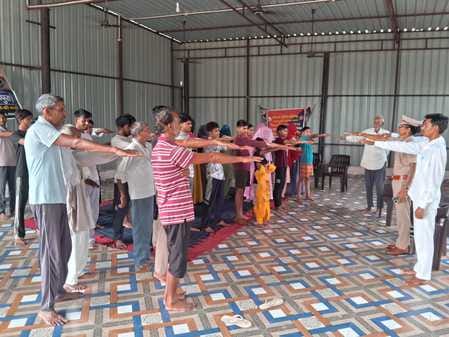 Villagers were made to take an oath to not consume drugs
