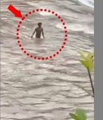 The body could not be identified, the video went viral
