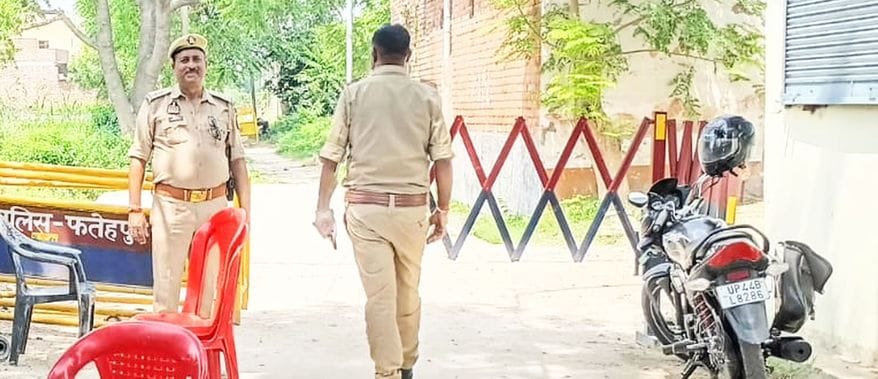 Peace at religious place, security vigilance continues