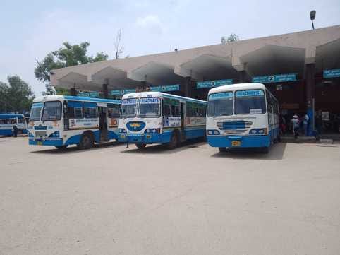 A bus is being operated from Narnaul depot to Khatu Dham
