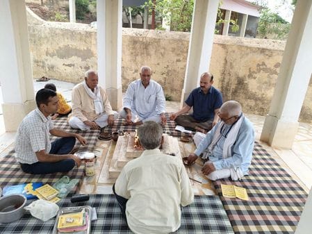 Havan was done in Arya Samaj temple