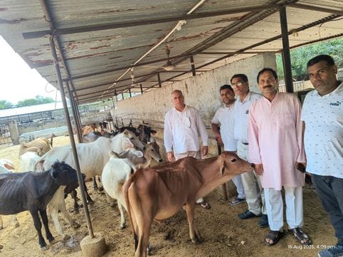 Cow donation will not happen after death... Cow rearing during life will bring salvation