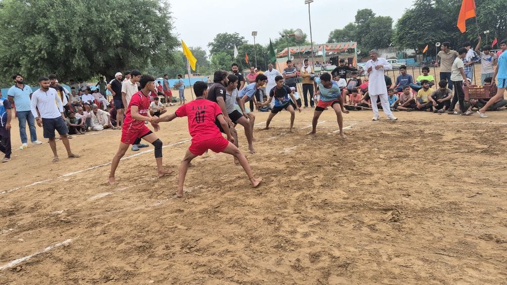 Rohtak team became winner in Open Haryana Style Kabaddi