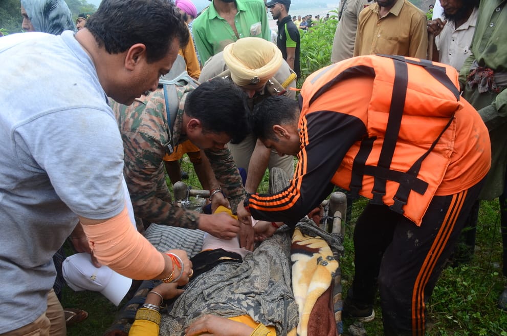Flood in Tarnah drain caused havoc in many border areas