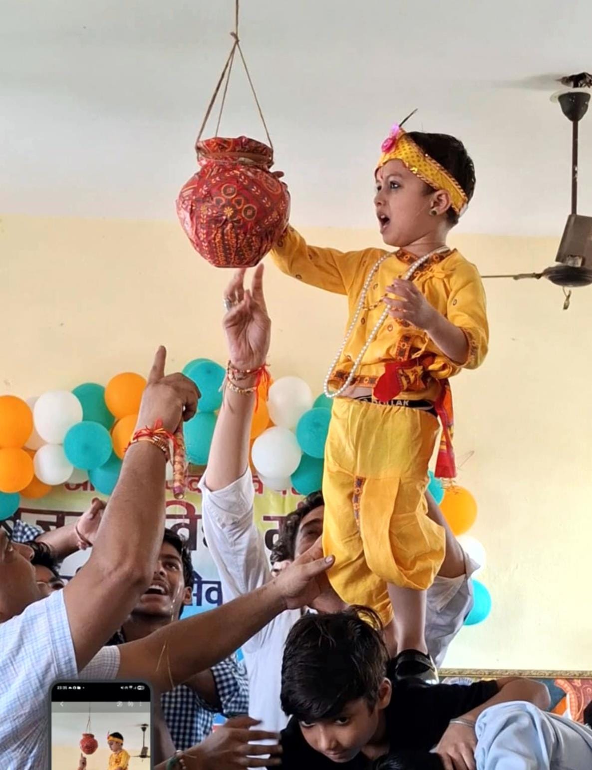 Nandotsav celebrated with great pomp in Kosi, devotees rejoiced