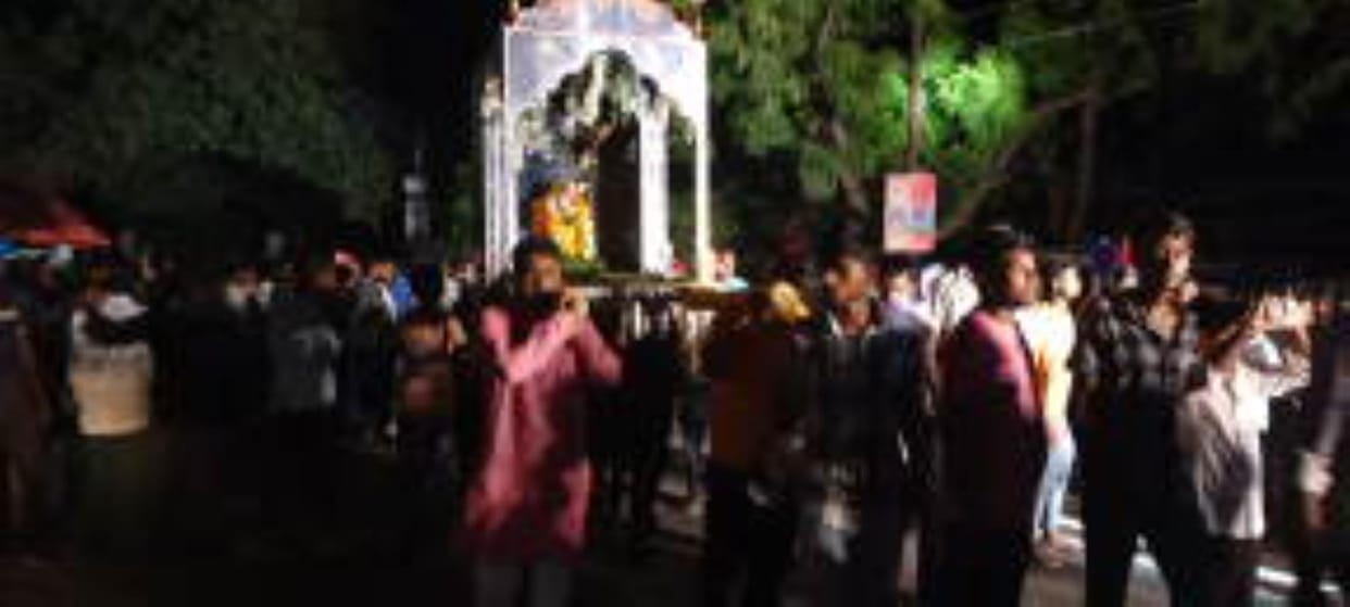 Dola procession was taken out amid tight security