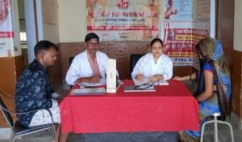 In the absence of a doctor, the pharmacist conducted the checkup