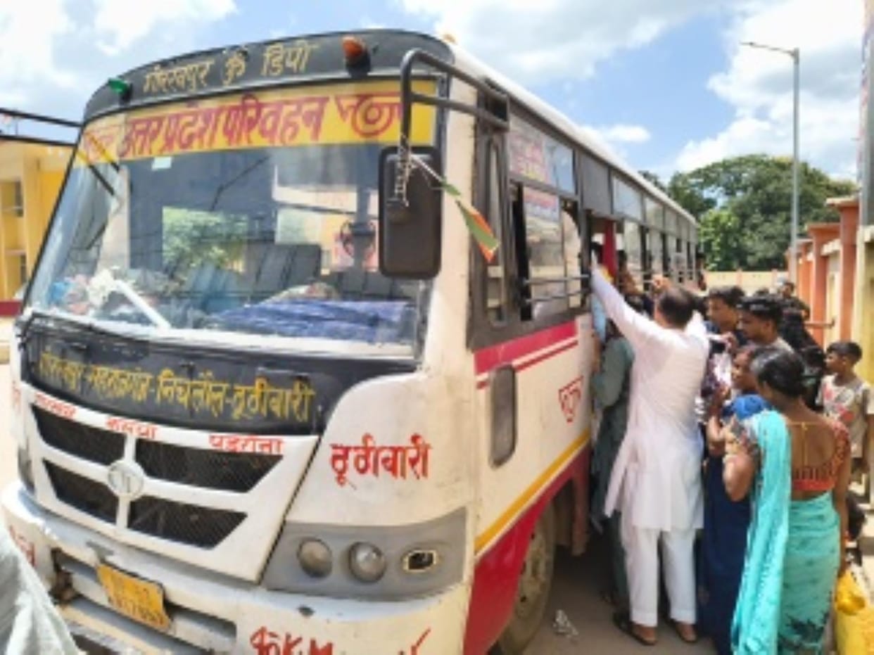 Roadways bus not operating on Brijmanganj route