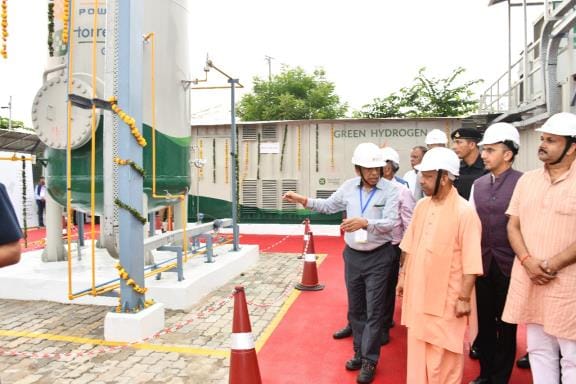 Gorakhpur News: Green hydrogen production started from Gorakhpur in UP, carbon emissions will be reduced by 500 tonnes