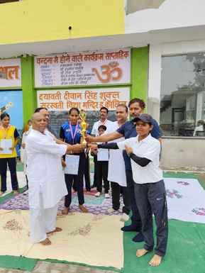 Girls won gold medal in Kabaddi competition
