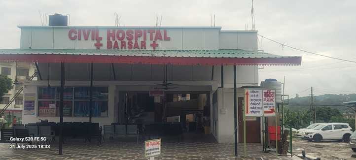 Posts of specialists are vacant in Badsar Hospital, patients are being referred in emergency situations.