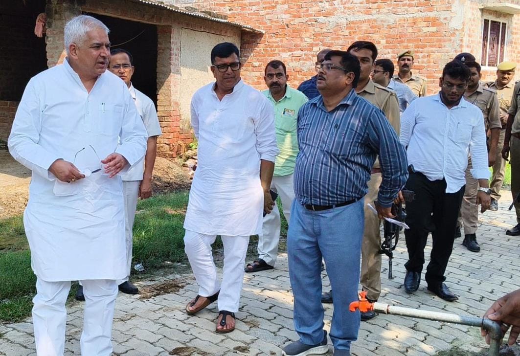 Inauguration of water tank of Jal Jeevan Mission