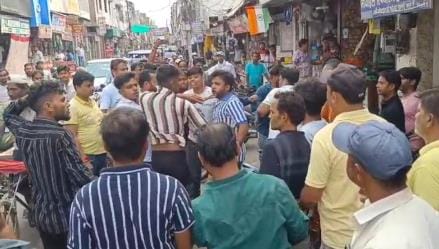 There was a fierce fight between two sides, video went viral
