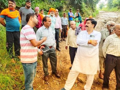 Reaching schools and hospitals has become a challenge due to broken roads