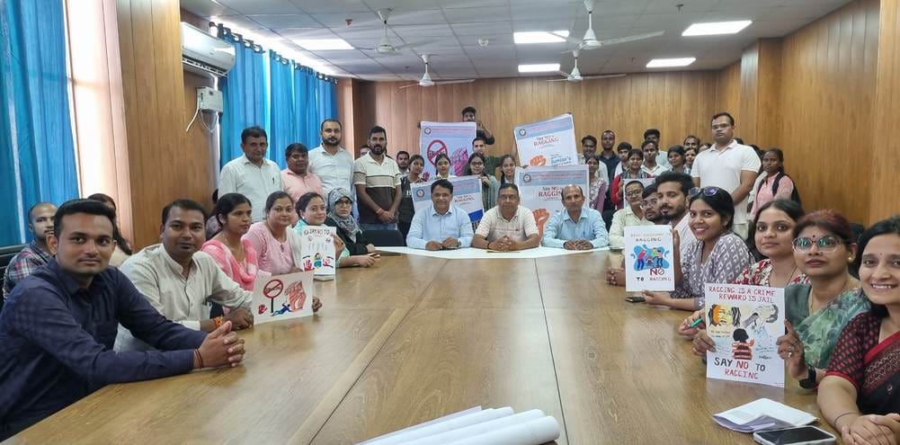 Ragging free positive environment is the identity of a prosperous university
