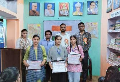 Harshita Verma first, Nancy second in essay competition