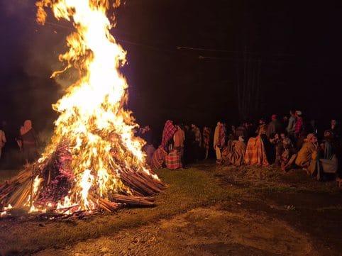 The chants of Jwala Mata resonated in Dhaggar
