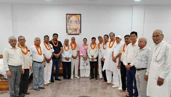 Officers of Jangid Brahmin Samaj Committee took oath