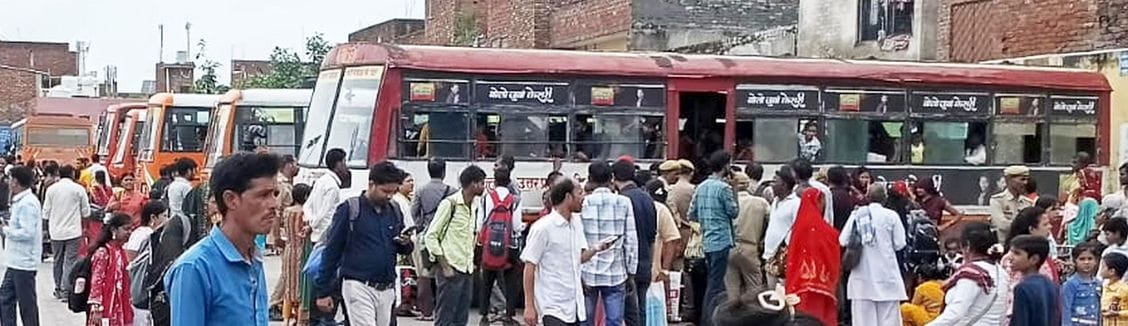 Roadways buses do not run on Raebareli route after 5 pm